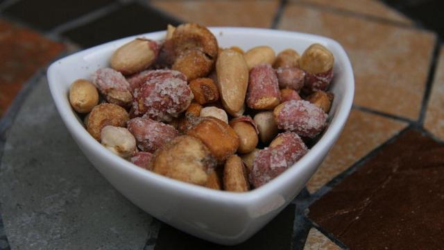 Frutos secos variados.