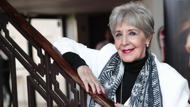 La recordada artista Concha Velasco en una fotografía tomada en el teatro La Latina, en Madrid, en septiembre de 2018.