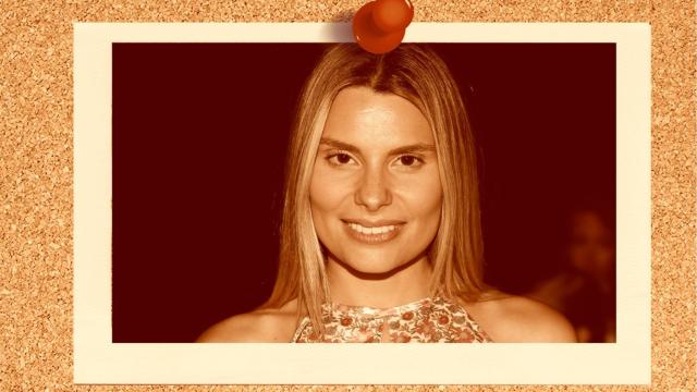 La televisiva María Lapiedra en un fotomontaje de EL ESPAÑOL.