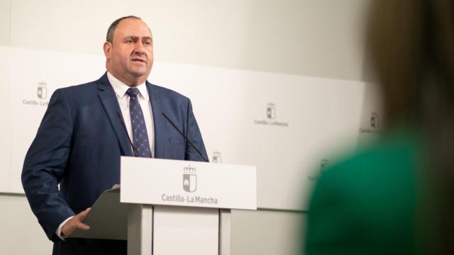 Julián Martínez Lizán, consejero de Agricultura, Ganadería y Desarrollo Rural de Castilla-La Mancha.