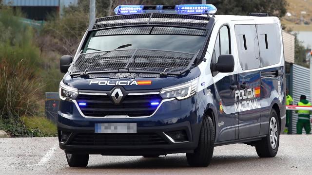 Un vehículo de la Policía Nacional.