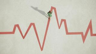 Imagen de un electrocardiograma. iStock