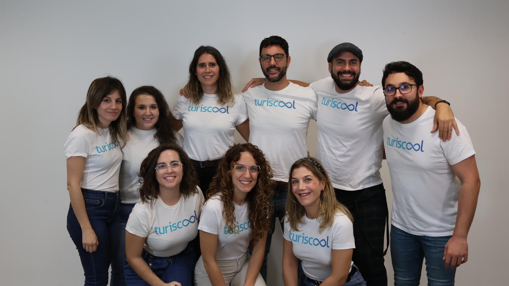 Equipo de la startup Turiscool.