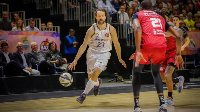 Sergio Llull durante el Real Madrid vs. UCAM Murcia