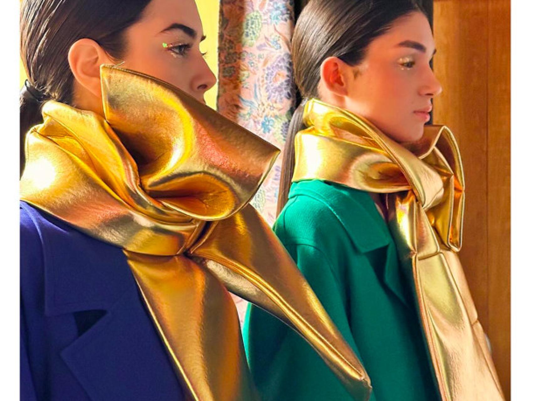 Modelo con diseño de Javier de la Fuente.