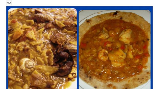 Gazpachos manchegos y marineros, platos tradicionales de la coina alicantina.