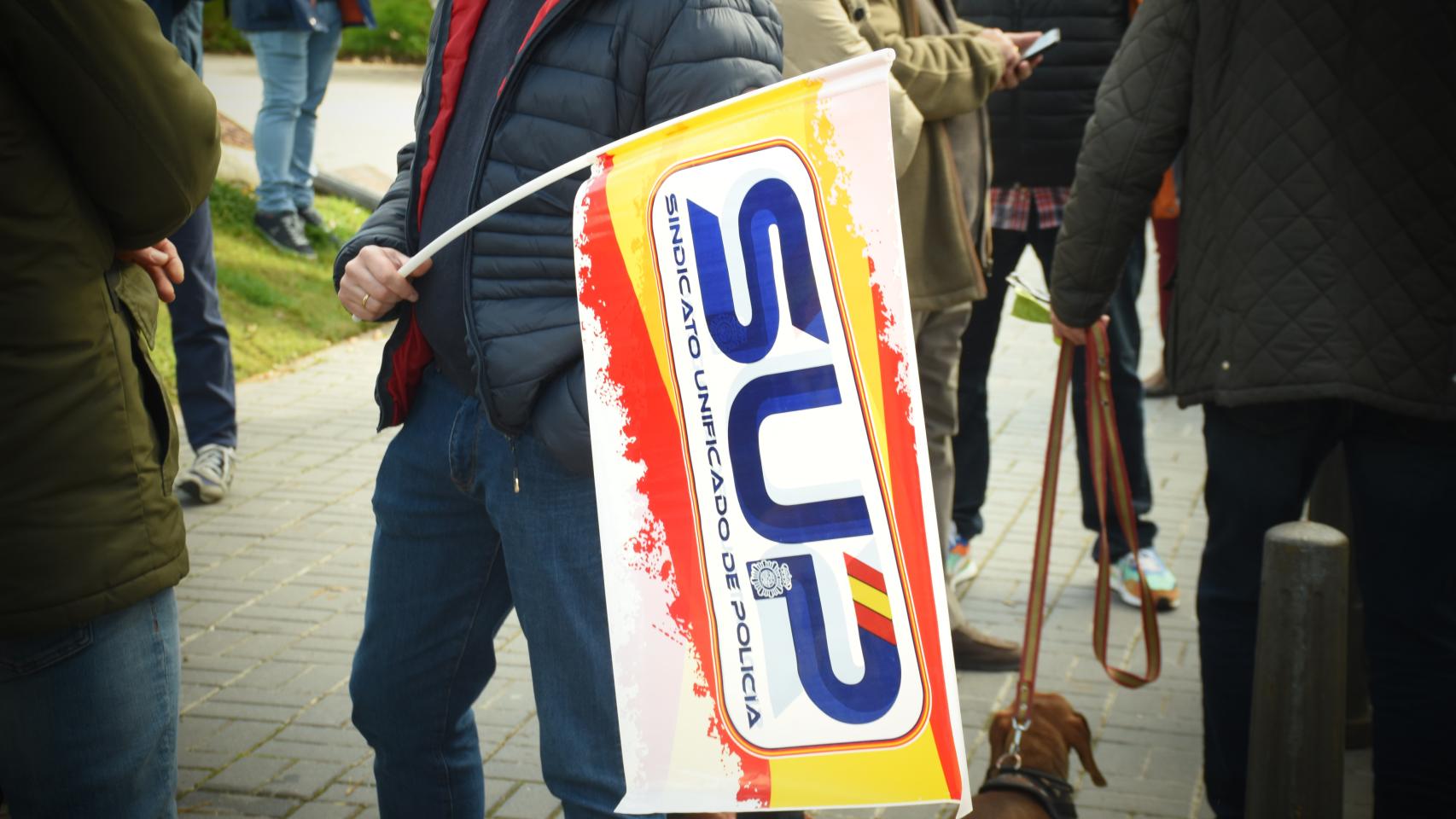 Policías y guardias civiles se manifiestan para exigir equiparación salarial este viernes en Valladolid.