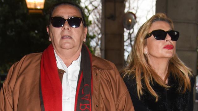 María del Monte e Inmaculada Casal a su llegada a los juzgados.