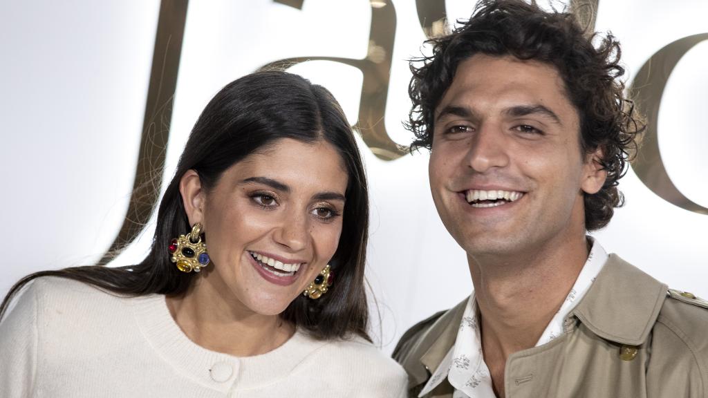 María García de Jaime y Tomás Paramo, en un evento en 2020.