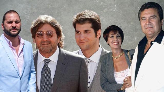 Antonio Tejado, Julián Contreras, Concha Velasco y Paco Marsó, en un montaje de JALEOS.