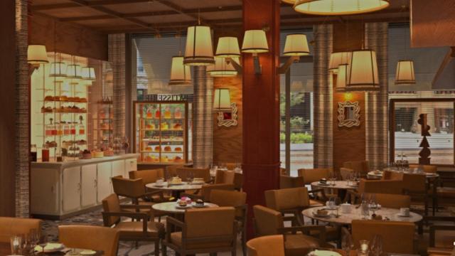 Proyección virtual de la futura pastelería del Hotel Brach Madrid.