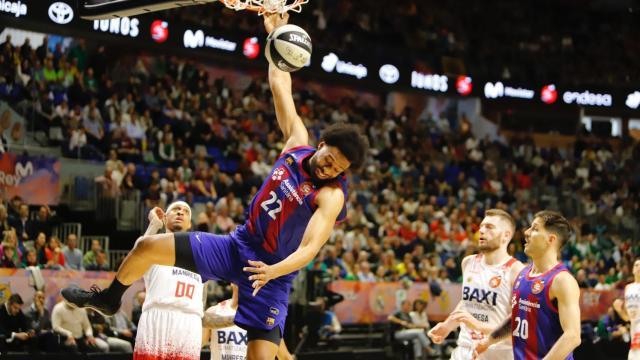 Jabari Parker durante el FC Barcelona vs. Baxi Manresa de la Copa del Rey
