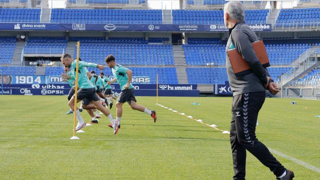 El Málaga CF cierra una semana de reflexión antes de recibir al 'Recre'