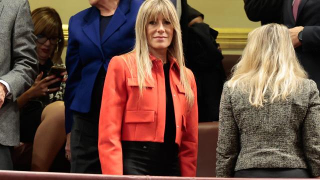Begoña Gómez en la tribuna del Congreso de los Diputados. Imagen de archivo.