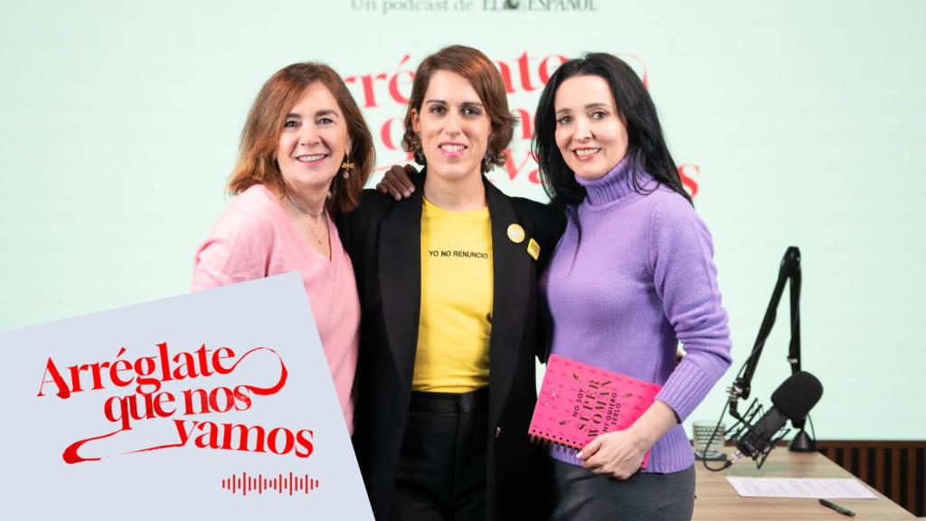 Laura Baena junto a Cruz Sánchez de Lara y Charo Izquierdo.