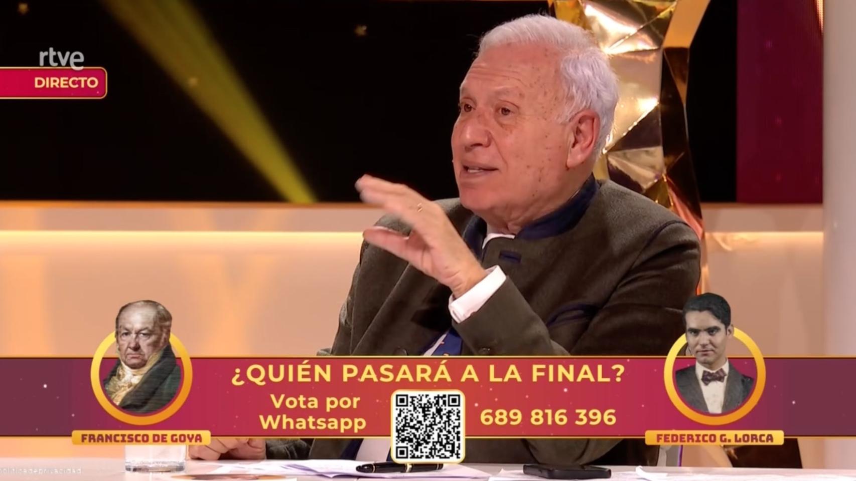 José Manuel García-Margallo en 'El mejor de la historia'.