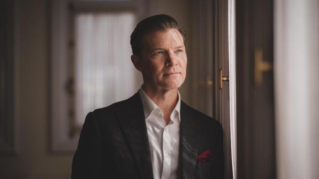 Johan Norberg, en la azotea de la Fundación Rafael del Pino.