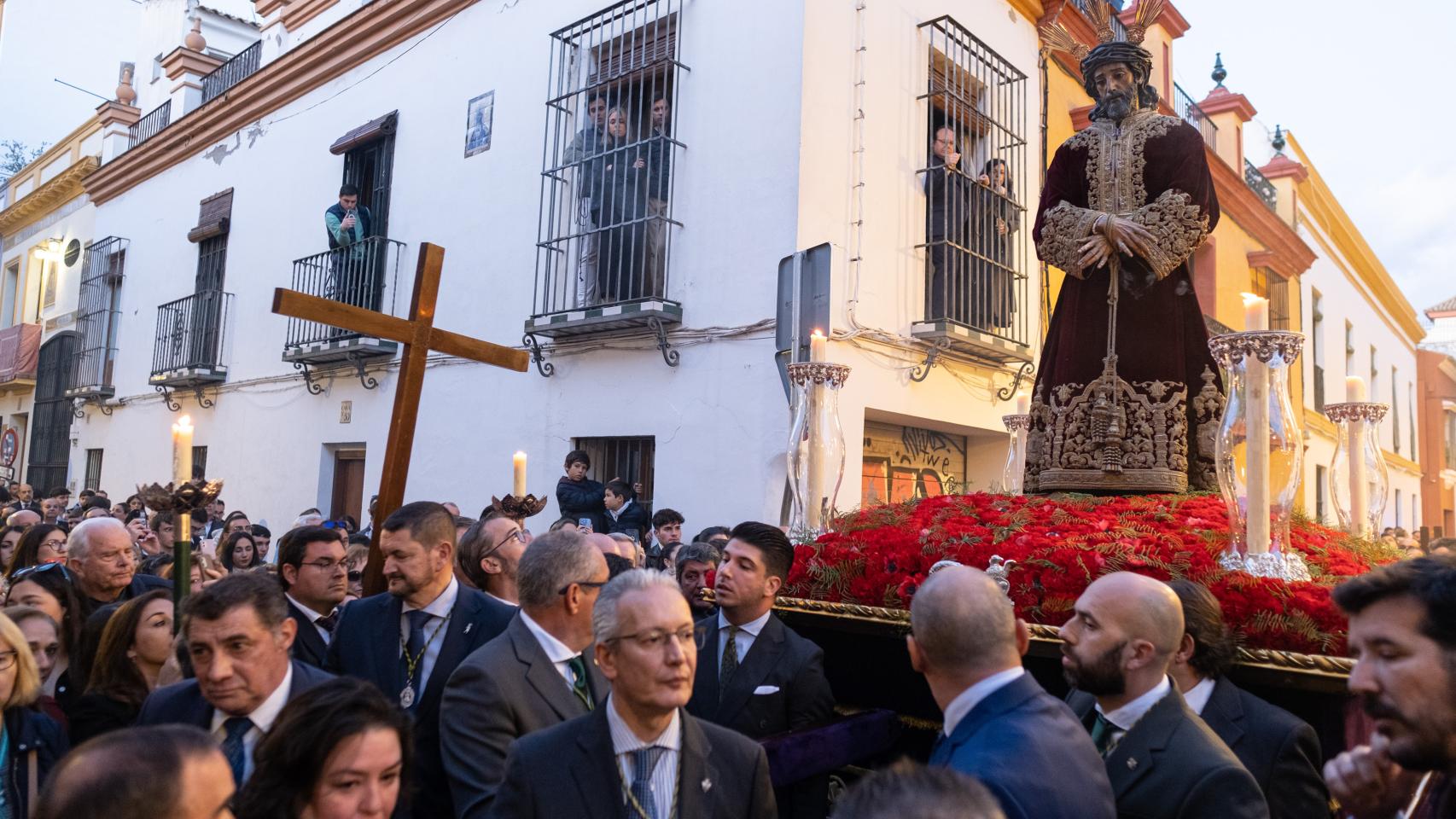 Imagen de Nuestro Padre Jesús de la Sentencia en su Via Crucis