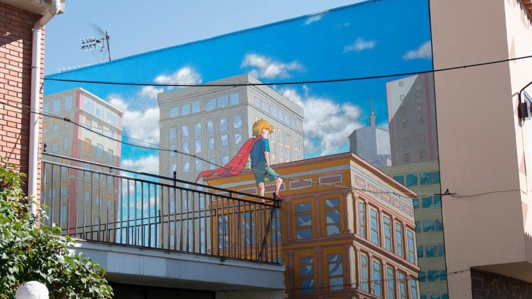 Murales de Román Linacero en Nava de la Asunción