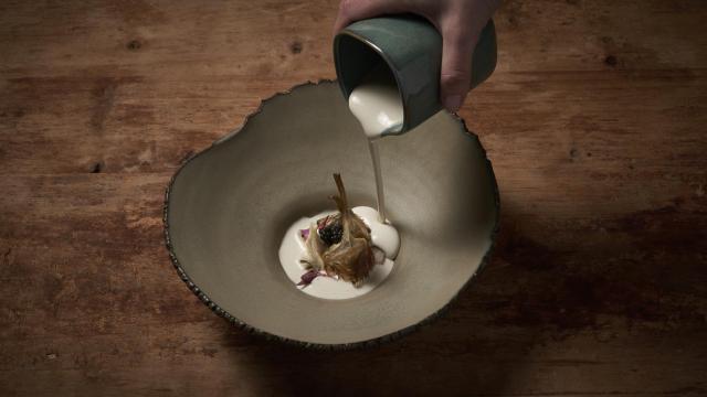 Uno de los platos del restaurante.