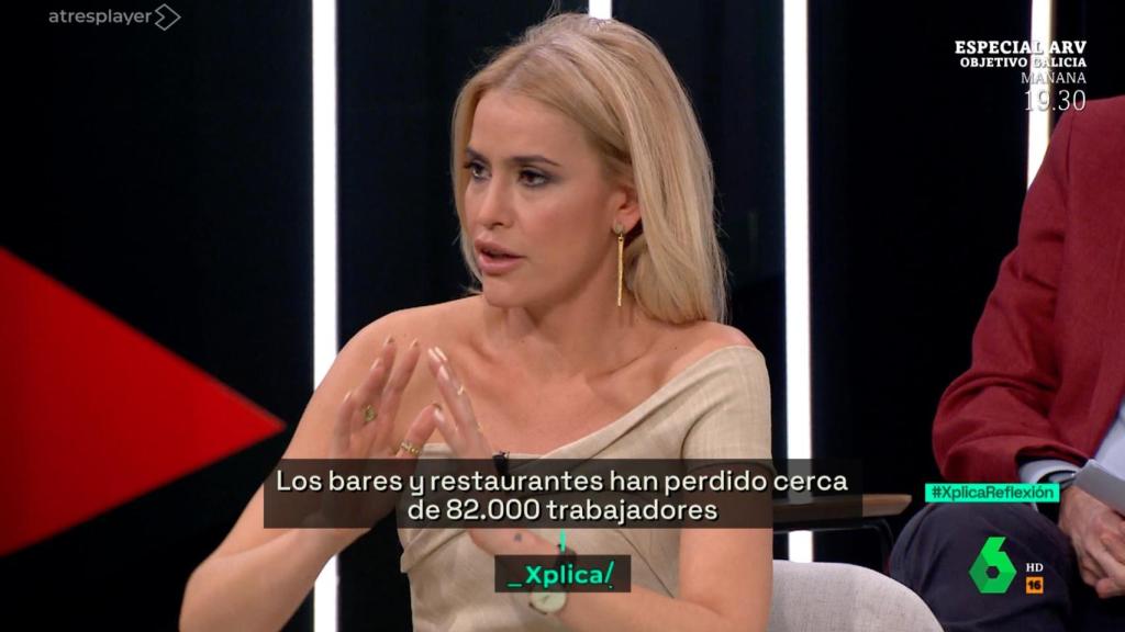 Afra Blanco en 'laSexta Xplica'.