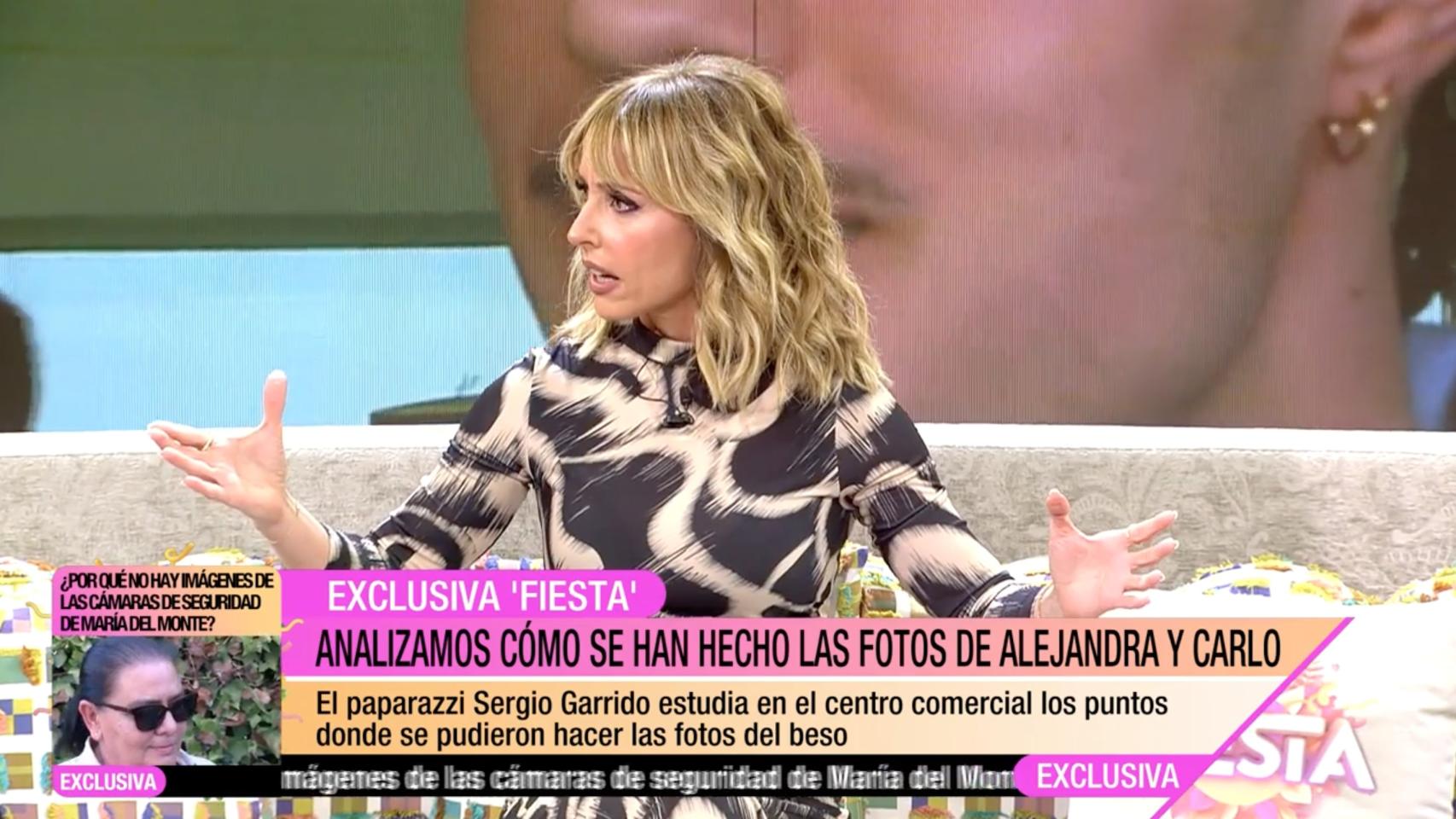 Emma García en 'Fiesta'.