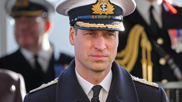 El príncipe Guillermo en un acto celebrado en diciembre de 2023.