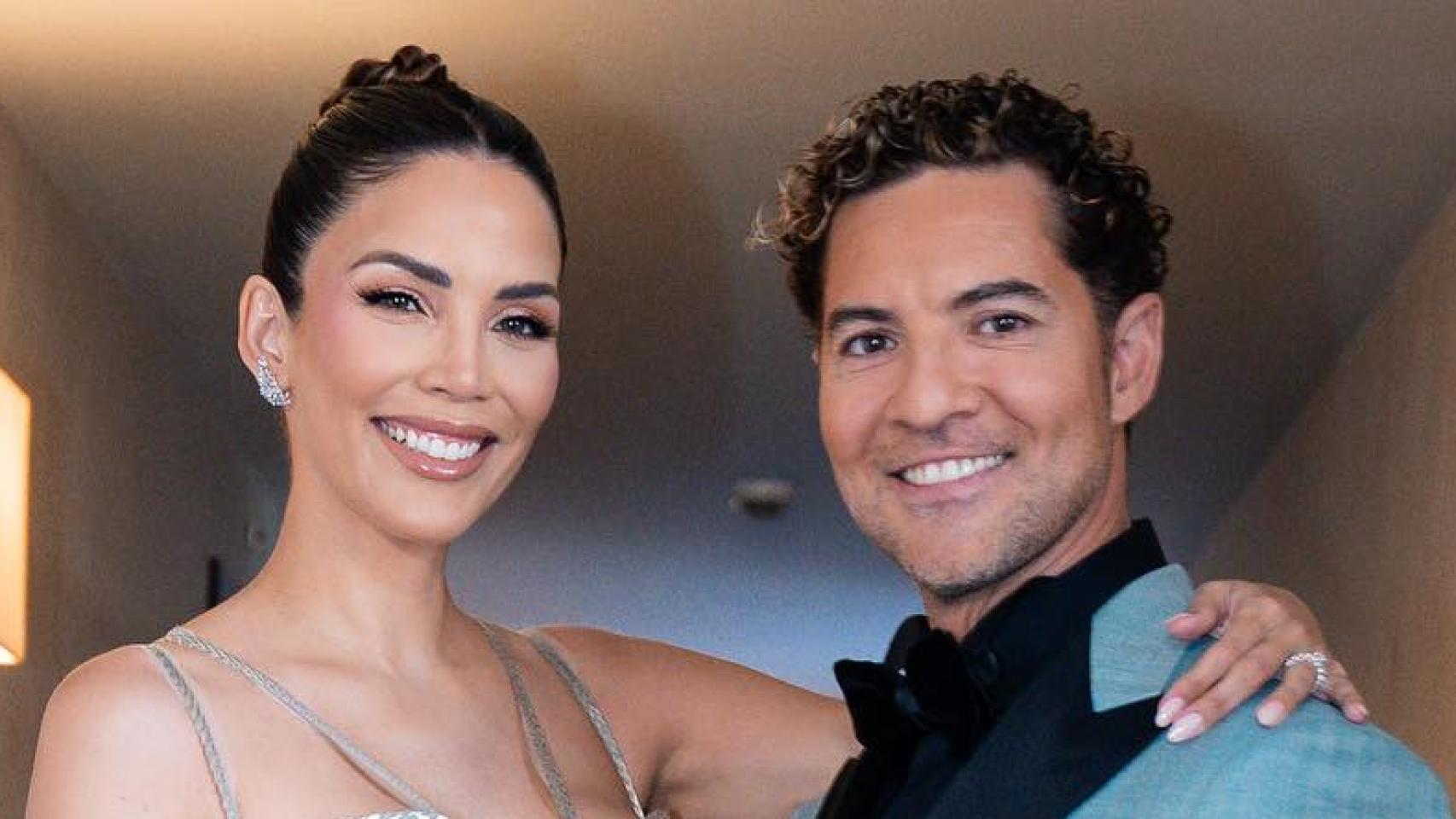 Rosanna Zanetti y David Bisbal en una imagen reciente.