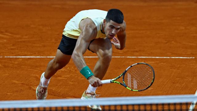 Carlos Alcaraz, en el ATP 250 de Buenos Aires