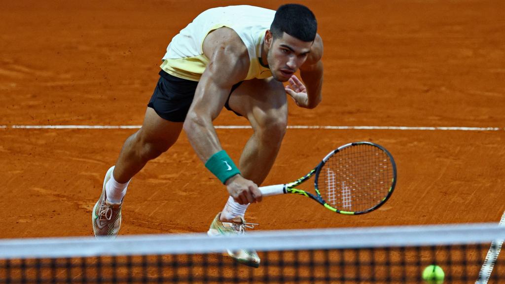 Carlos Alcaraz, en el ATP 250 de Buenos Aires