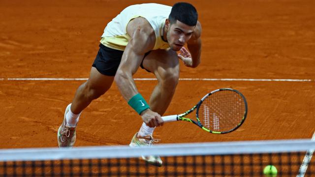 Carlos Alcaraz, en el ATP 250 de Buenos Aires