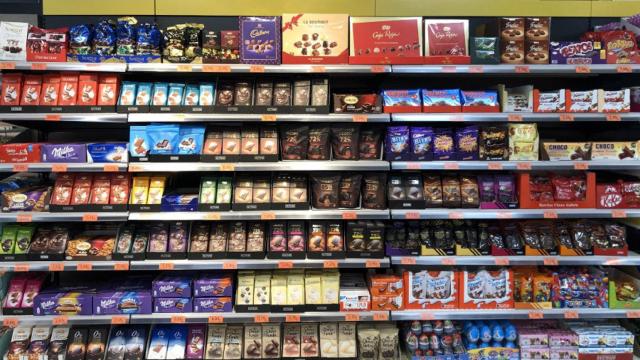 Fachada de un supermercado Mercadona.