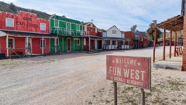 El parque temático 'Fun West'.