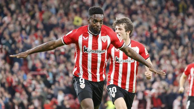 Iñaki Williams celebra su gol frente al Girona
