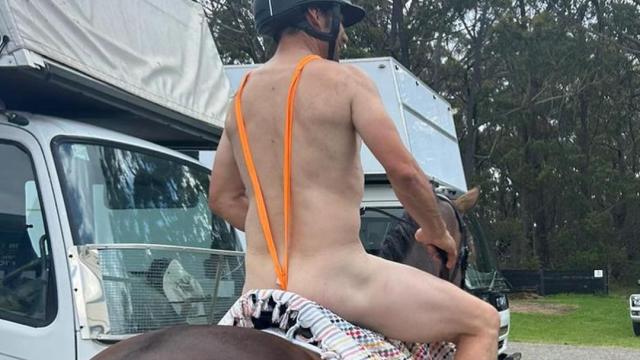 El jinete Shane Rose durante una competición