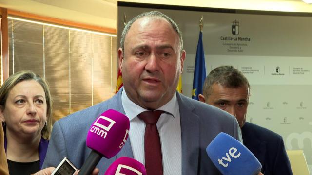 El consejero de Agricultura, Ganadería y Desarrollo Rural, Julián Martínez Lizán.