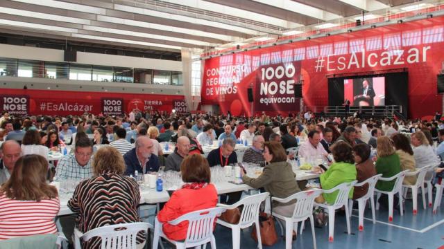 Una edición anterior del concurso de vinos '1000 no se equivocan'.
