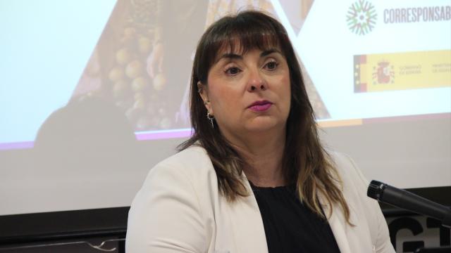 La vicesecretaria general de UGT, Cristina Antoñanzas.