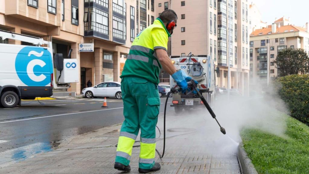 Servicio de limpieza viaria