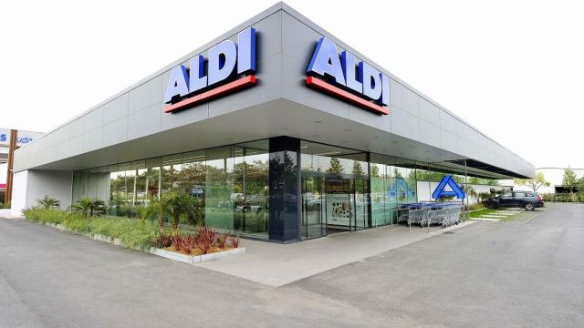 Fachada Aldi.