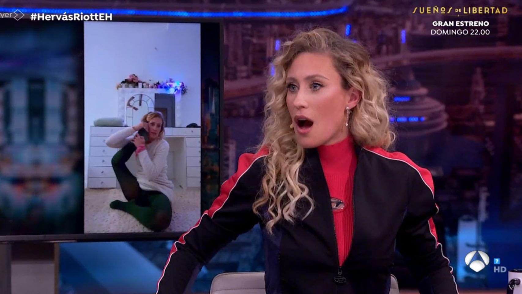 Teresa Riott en 'El Hormiguero'.