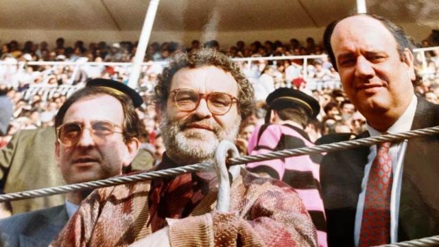 Fernando Arrabal junto a Miguel Cid en una foto de archivo