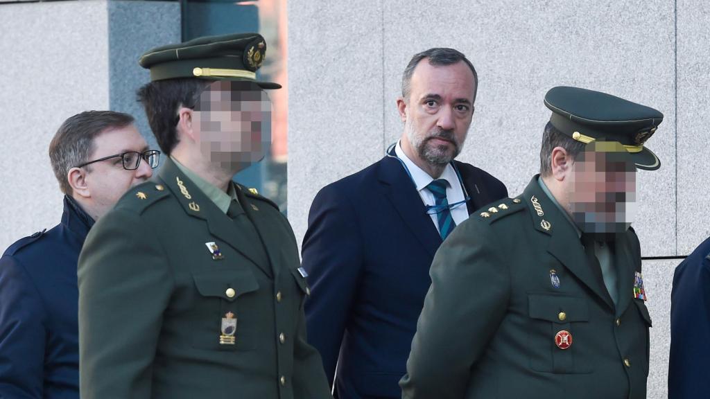 Martínez, en la Audiencia Nacional.