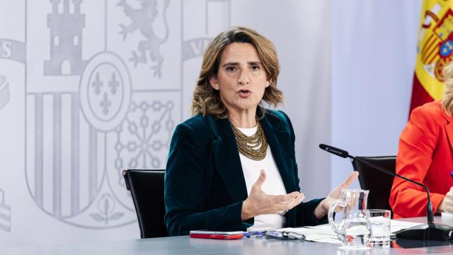 La vicepresidenta tercera y ministra para la Transición Ecológica y el Reto Demográfico, Teresa Ribera, durante una rueda de prensa posterior a la reunión del Consejo de Ministros.