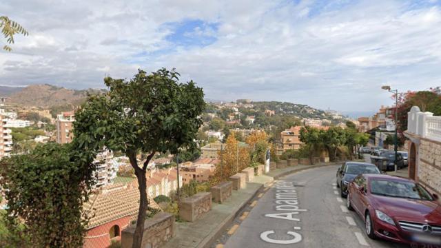 Visión de Google Maps desde Monte Sancha.