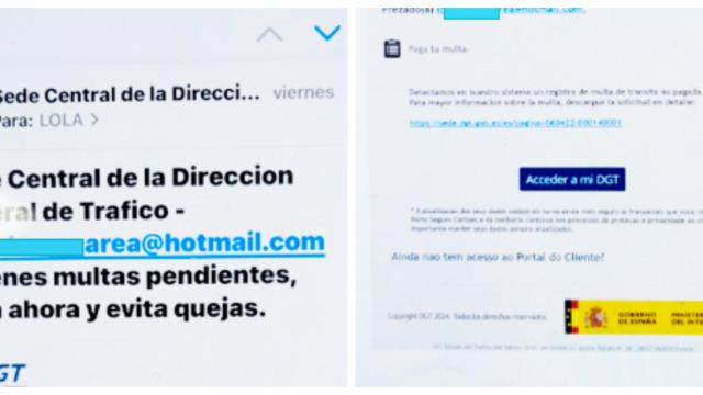 La falsa multa de la que advierte la DGT