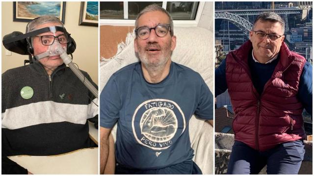 De izquierda a derecha: José Tarrizo, Marcos Álvarez y Aníbal Martín.