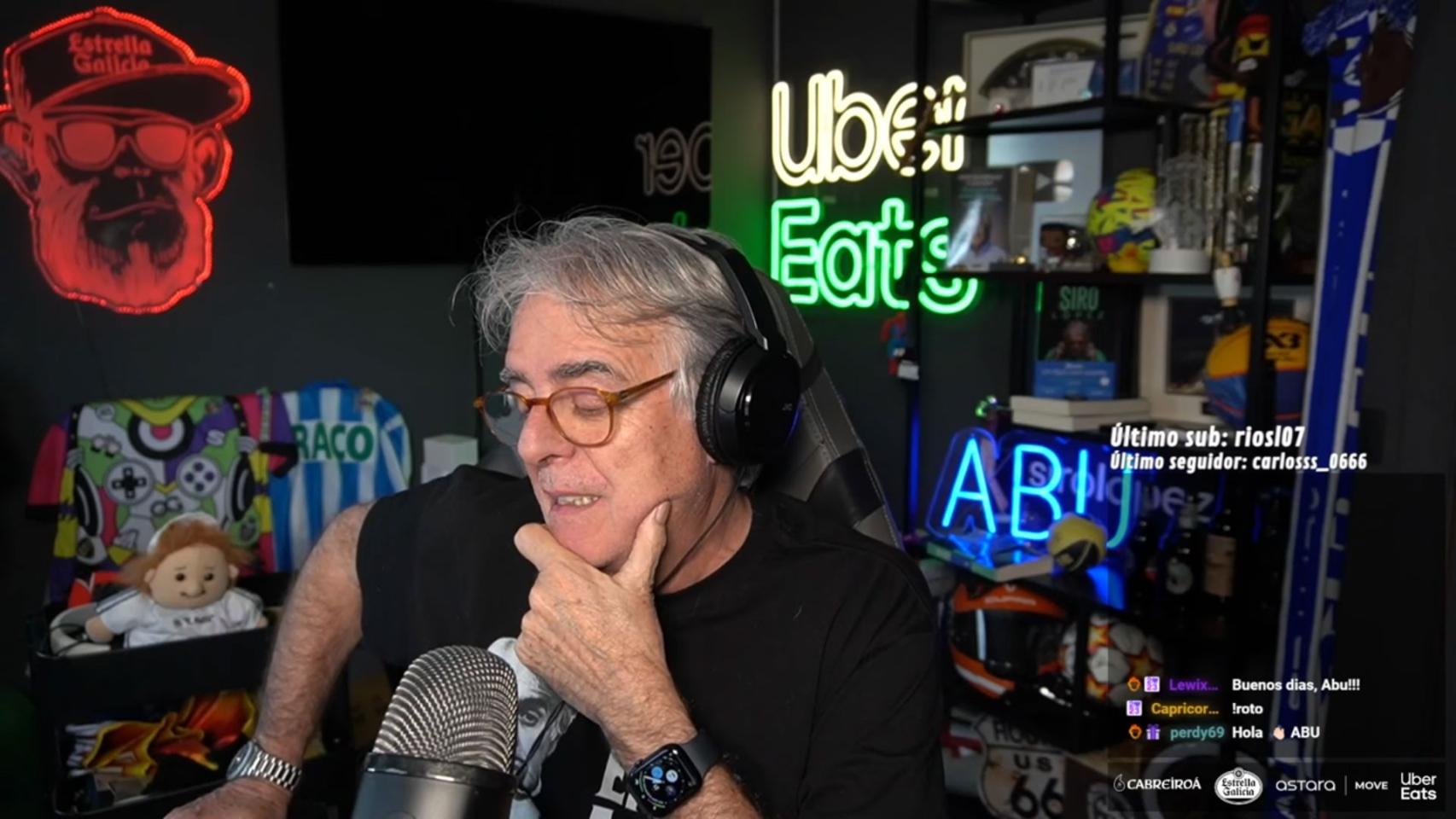 Siro López en su canal de Twitch.