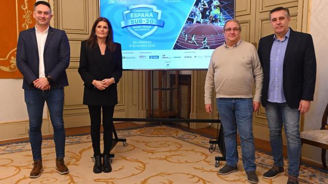 Presentación de Campeonato de España sub20 de Short Track de Atletismo