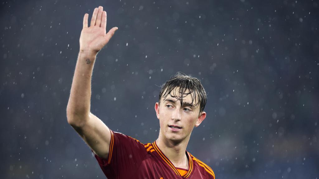 Dean Huijsen, con la Roma